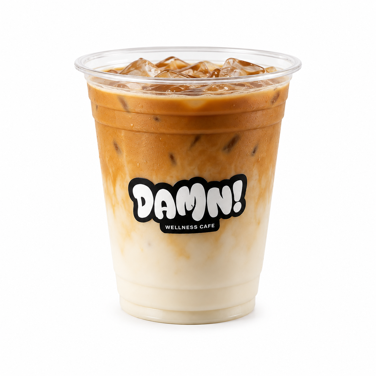 DAMN! ICED LATTE
